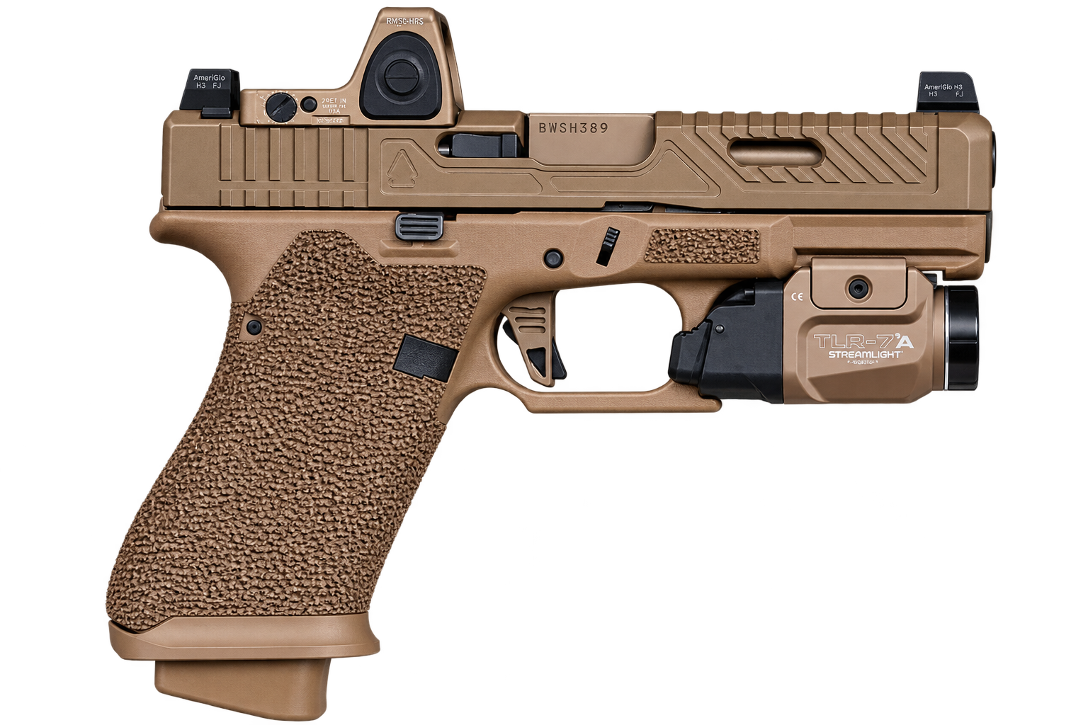 AHT Obsidian G19X – SCOUTE x Achilles Heel Tactical Limited-Edition Pistol