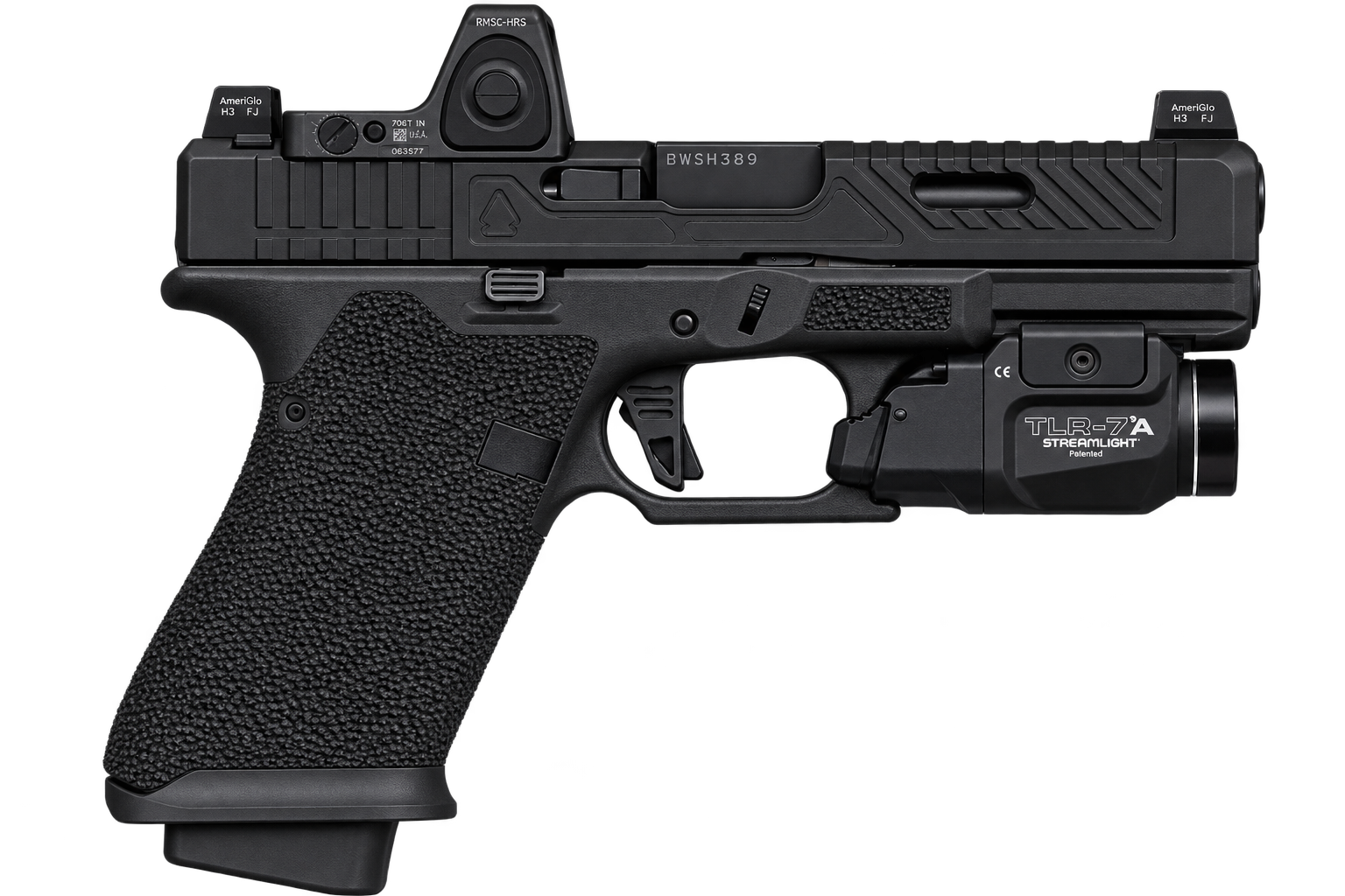 Obsidian – SCOUTE Flagship Custom Handgun