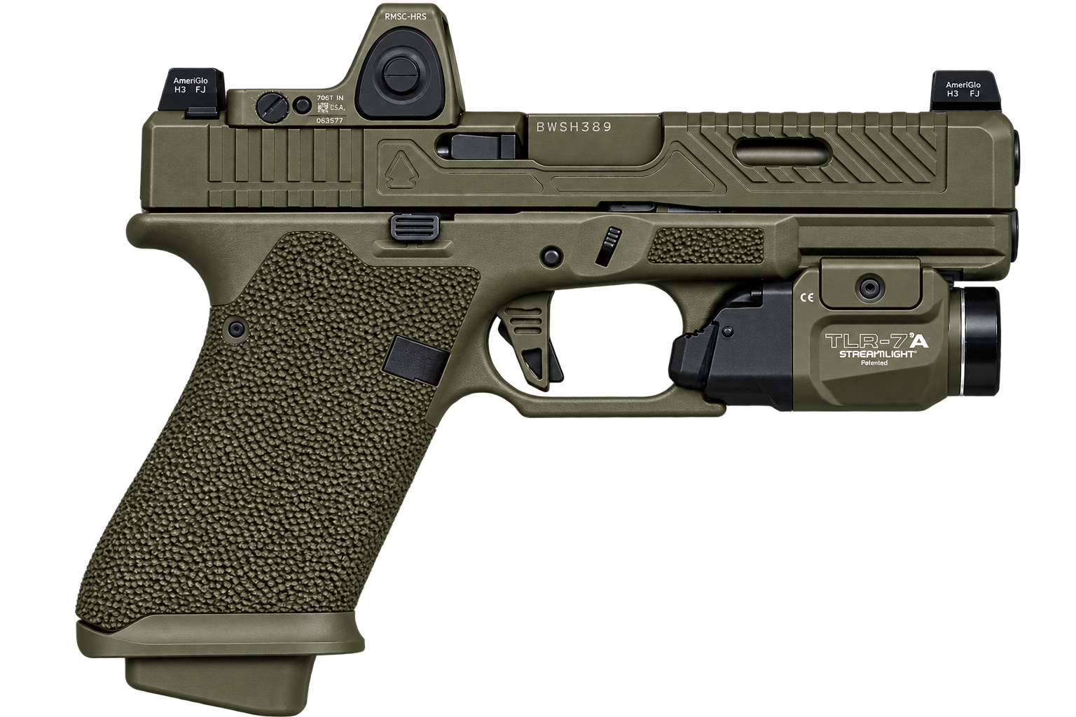 Obsidian – SCOUTE Flagship Custom Handgun