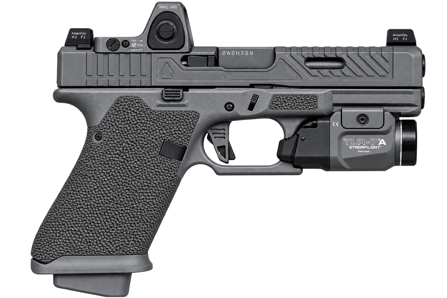 Obsidian – SCOUTE Flagship Custom Handgun