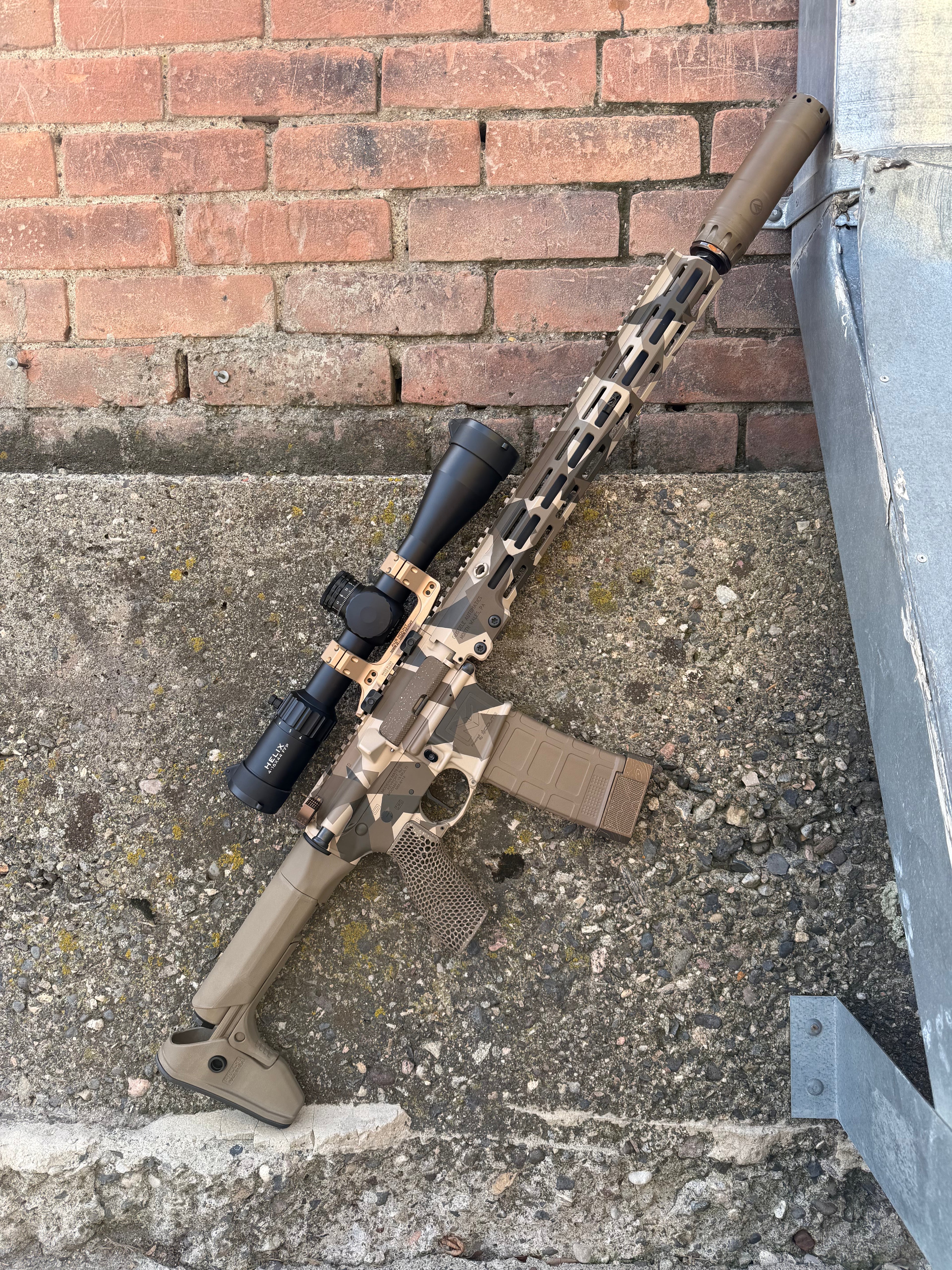 HyperLyteAR – Ultralight Precision AR Rifle